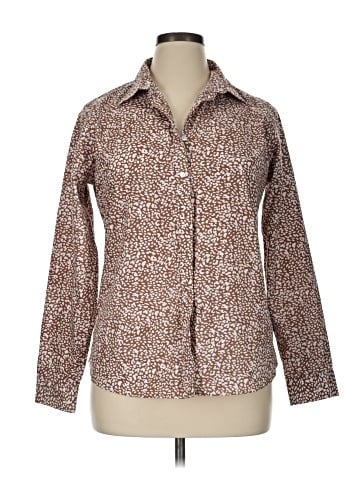 Lands' End Long Sleeve Button-Down Shirt (view 1)