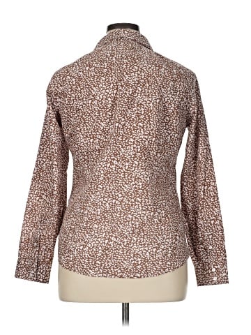 Lands' End Long Sleeve Button-Down Shirt (view 2)