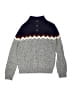 Gymboree Chevron-herringbone Gray Pullover Sweater Size 10 - photo 1