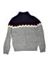 Gymboree Chevron-herringbone Gray Pullover Sweater Size 10 - photo 2