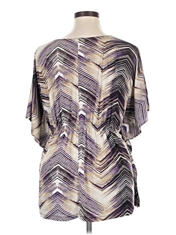 Worthington Short Sleeve Blouse (view 2)