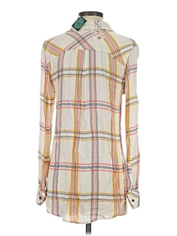 Olivaceous Long Sleeve Button-Down Shirt (view 2)