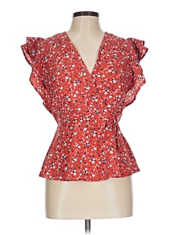 Monteau Short Sleeve Blouse (view 1)