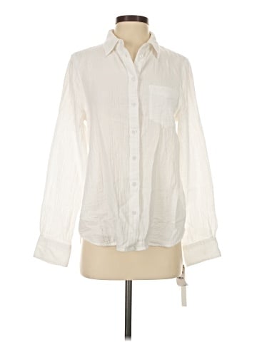Caslon Long Sleeve Blouse (view 1)