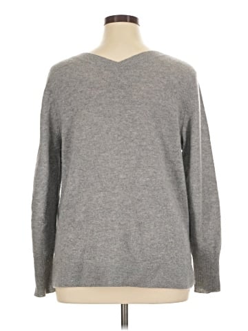 Halogen Cashmere Pullover Sweater (view 2)