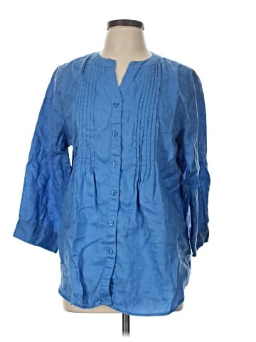 Coldwater Creek 3/4 Sleeve Blouse (view 1)