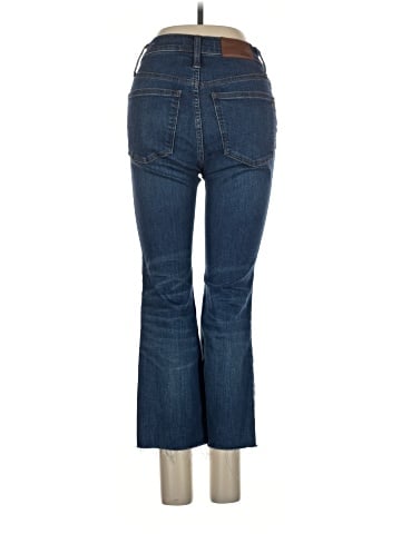 Madewell Petite Cali Demi-Boot Jeans in Daly Wash: Button-Front Edition (view 2)