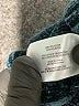 Orvis 100% Polyester Chevron-herringbone Teal Pullover Sweater Size L - photo 8