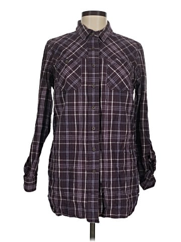 Duluth Trading Co. Long Sleeve Button-Down Shirt (view 1)