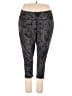Ideology Paisley Gray Active Pants Size 3X - photo 1