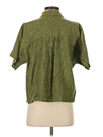 Eileen Fisher 3/4 Sleeve Button-Down Shirt (view 2)