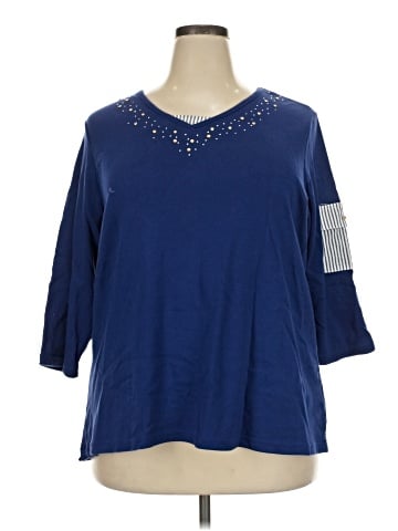 Quacker Factory 3/4 Sleeve T-Shirt (view 1)