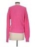 Gap 100% Cotton Solid Pink Pullover Sweater Size XS - photo 2