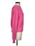 Gap 100% Cotton Solid Pink Pullover Sweater Size XS - photo 4