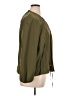 Zara Basic Solid Green Jacket Size XL - photo 4