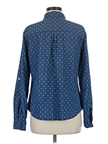 Christopher & Banks Long Sleeve Button-Down Shirt (view 2)