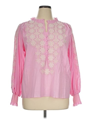Gibson Latimer Long Sleeve Blouse (view 1)