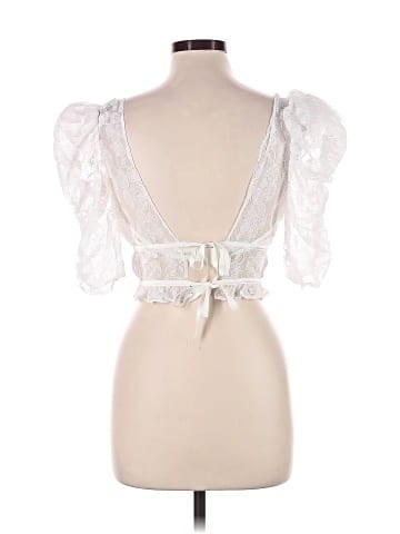 For Love & Lemons Short Sleeve Blouse (view 2)