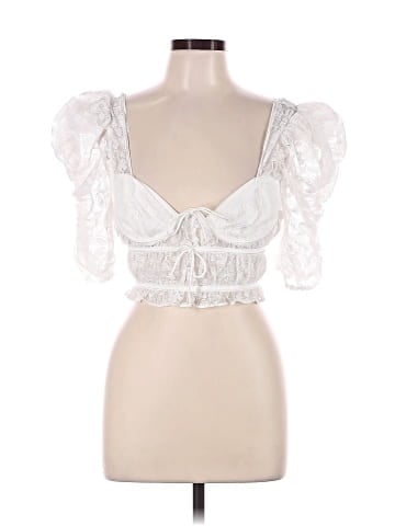 For Love & Lemons Short Sleeve Blouse (view 1)