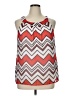 AB Studio 100% Polyester Red Tank Top Size XL - photo 1