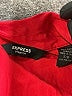 Express Red Sleeveless Blouse Size 5 - photo 7