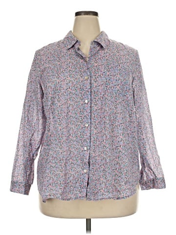 J.Jill Long Sleeve Button-Down Shirt (view 1)