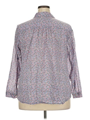 J.Jill Long Sleeve Button-Down Shirt (view 2)