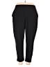 Athleta Solid Black Active Pants Size 18 - photo 1
