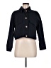 Zara Basic 100% Cotton Blue Jacket Size M - photo 1