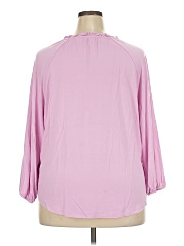 wonderly 3/4 Sleeve Blouse (view 2)