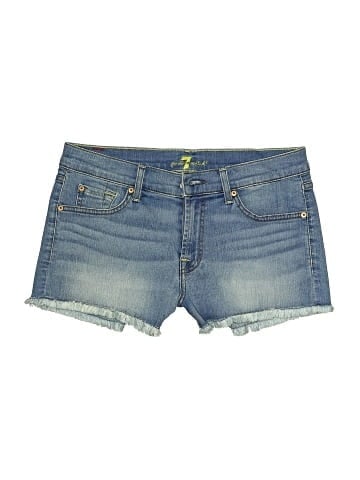 7 For All Mankind Denim Shorts (view 1)