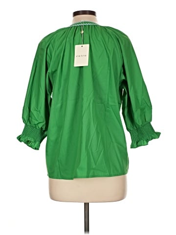 Entro 3/4 Sleeve Blouse (view 2)