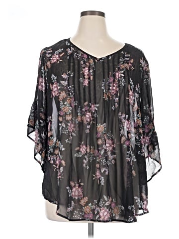 Style&Co 3/4 Sleeve Blouse (view 1)