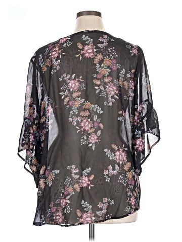 Style&Co 3/4 Sleeve Blouse (view 2)