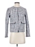 J.Crew 100% Cotton Tweed Blue Jacket Size 2 - photo 1