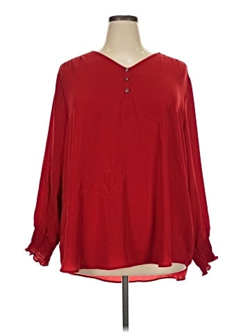 Maurices Long Sleeve Henley (view 1)