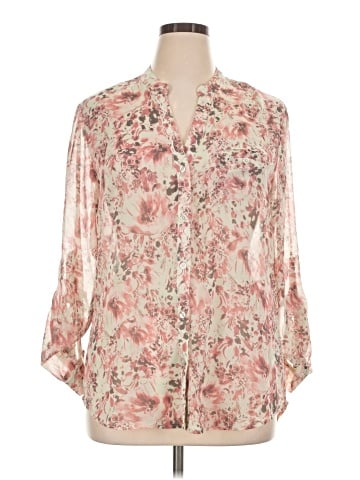 Kut from the Kloth 3/4 Sleeve Blouse (view 1)