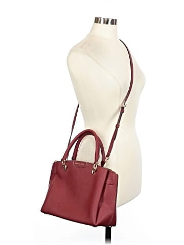 MICHAEL Michael Kors Leather Satchel (view 2)