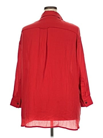 American Vintage 3/4 Sleeve Button-Down Shirt (view 2)