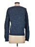Gap 100% Cotton Solid Blue Pullover Sweater Size XS - photo 2