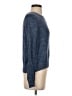 Gap 100% Cotton Solid Blue Pullover Sweater Size XS - photo 4