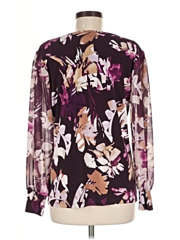 Calvin Klein Long Sleeve Blouse (view 2)