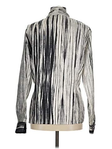 Escada by Margaretha Ley Long Sleeve Silk Top (view 2)