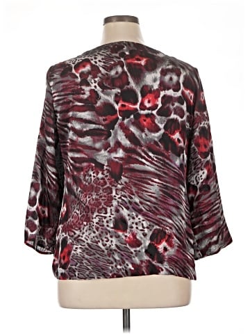 Evan Picone 3/4 Sleeve Blouse (view 2)