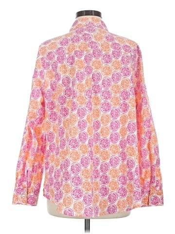 Foxcroft Long Sleeve Button-Down Shirt (view 2)