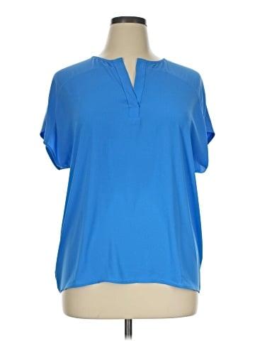 Ann Taylor Short Sleeve Blouse (view 1)