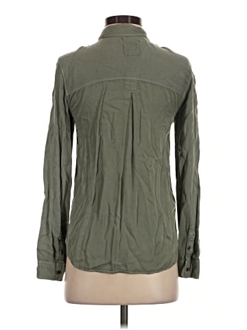 American Eagle Outfitters Long Sleeve Button-Down Shirt (view 2)