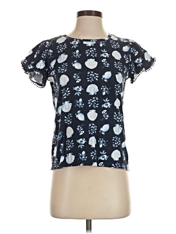 Ann Taylor Short Sleeve Blouse (view 1)
