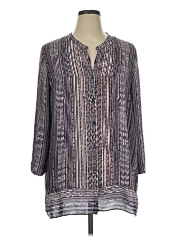 Nic + Zoe 3/4 Sleeve Blouse (view 1)