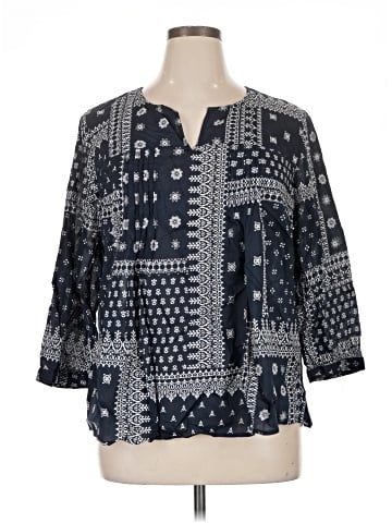 J.Jill 3/4 Sleeve Blouse (view 1)